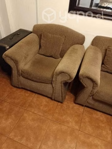 2 sillones 1 sofa