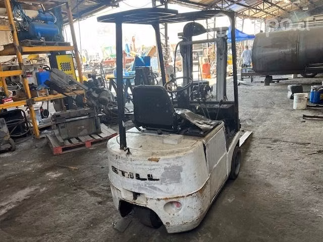 Grua horquilla eléctrica