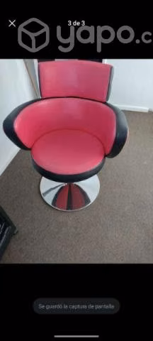 Sillón de peluquería hidráulico