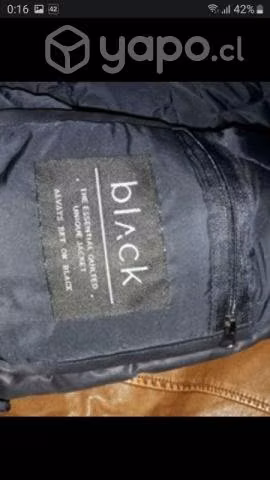 Black Chaqueta Azul Marina Talla S - Imagen 6