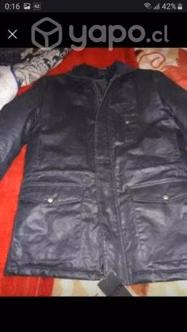 Black Chaqueta Azul Marina Talla S