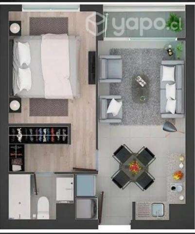 Arriendo centrico dpto nuevo concepcion