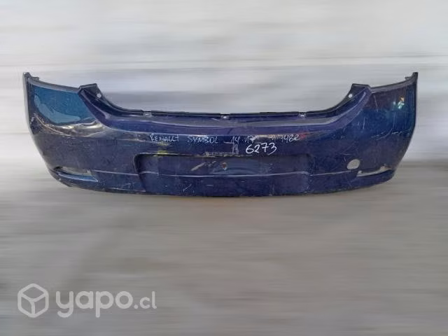 Parachoque trasero renault symbol 2014-2017