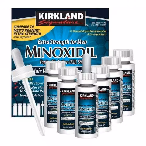 Minoxidil Kirkland 5% 6x60ml