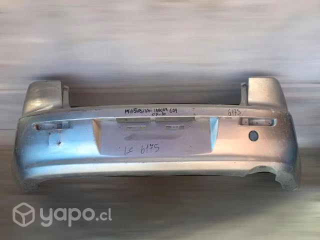 Parachoque trasero mitsubishi lancer 2007-2010