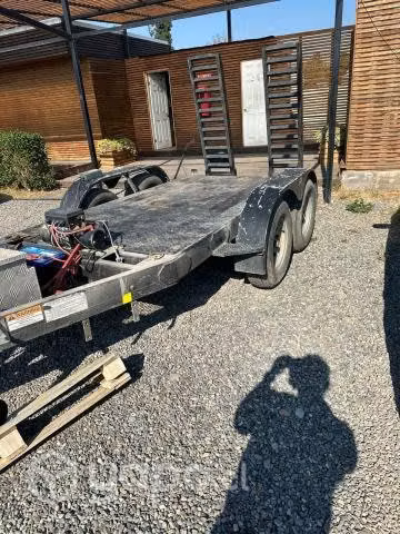 Carro arrastre americano con frenos inercia