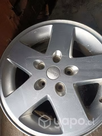 4 llantas Jeep rubicom
