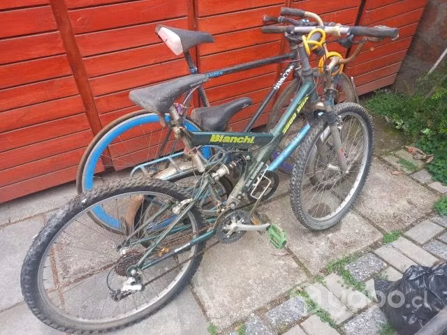 3 bicicletas usadas para reparar