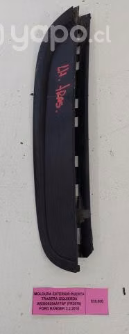 Moldura Ext Pta tras izq AB3926254A17AF Ranger 3.2