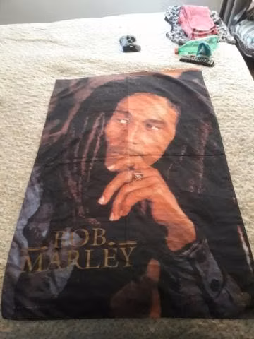 Bandera de Bob Marley