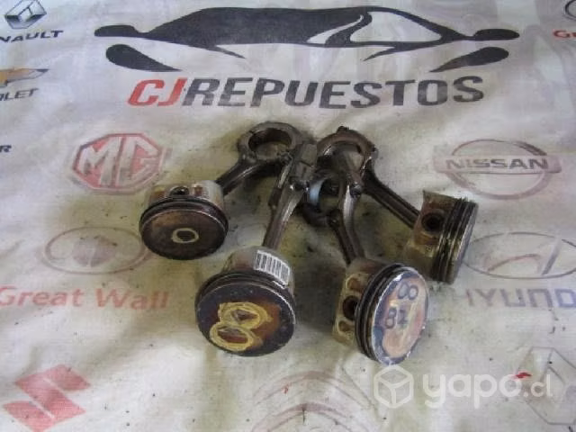 Oo87 pistones renault symbol 2014 bencinero 1.6