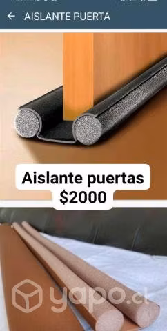 Aislante puerta