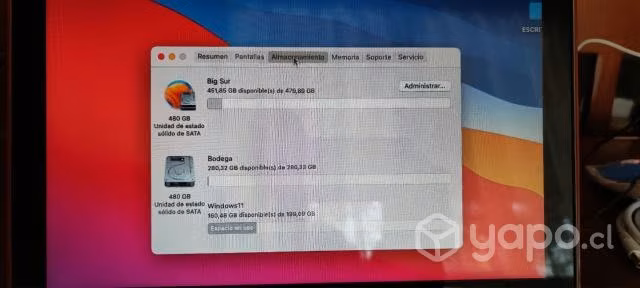 MacBook Pro  Ram SSD 960 - Imagen 4
