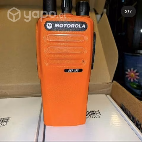 Dep450 vhf naranjo motorola seminuevo
