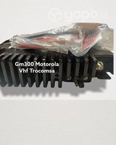 Gm300 vhf motorola usado 100% operativo
