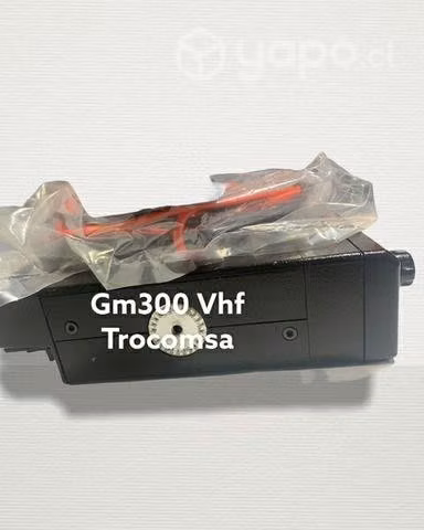 Gm300 vhf motorola usado 100% operativo