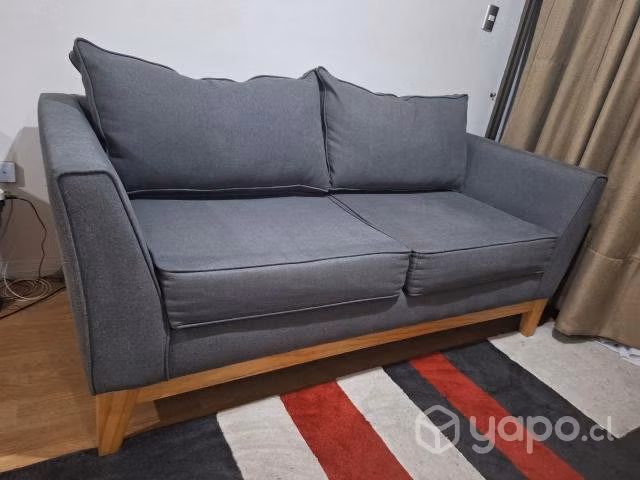 Sofa Nova 3 cuerpos + 6 Cojines diseños