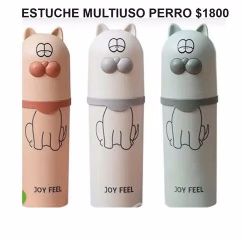 Estuche multiuso diseño perrito