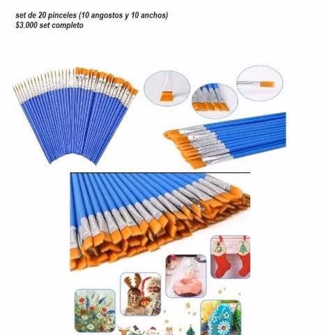 Set 20 pinceles