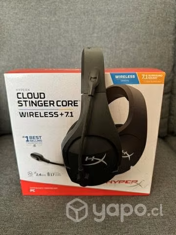 Audífonos HyperX Cloud Stinger Core Wireless 7.1