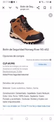 Zapato de seguridad - Imagen 4