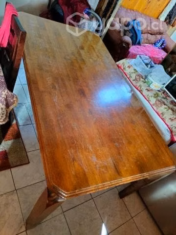 Vendo mesa de madera buena calidad