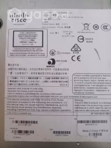 Router Cisco c1111 8P
