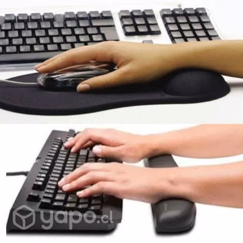 Kit pad mouse + pad teclado ergonometrico - Imagen 2