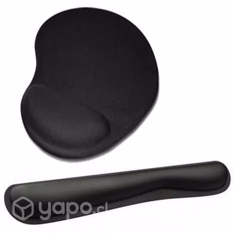 Kit pad mouse + pad teclado ergonometrico
