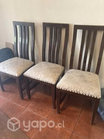 Comedor de Roble con 6 Sillas