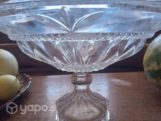 Frutera de cristal Bohemiam