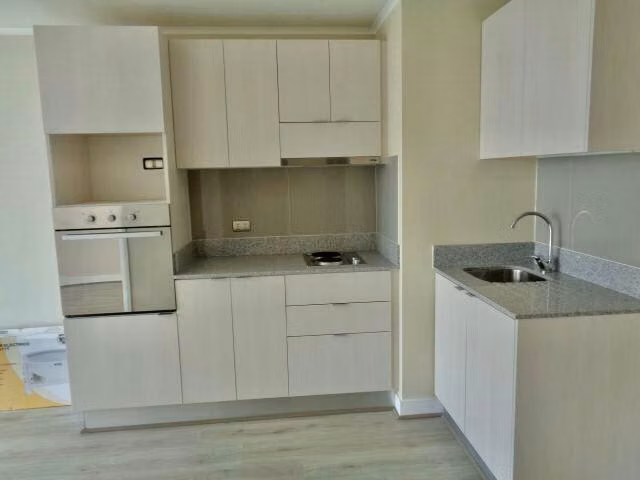 Lindo depto 1D 1B Metro Hospitales / Amalia Errazuriz