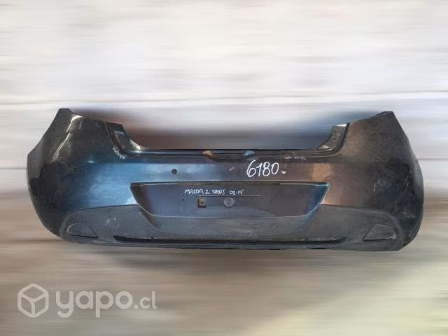 Parachoque trasero mazda 2 sport 2008-2014