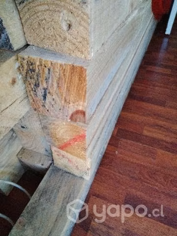 Pino 5x5 bruto