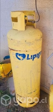 Balón de gas vacio