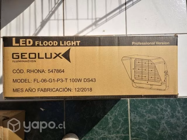 2 proyectores led DS43 100W 300K