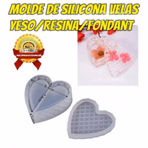 Molde Silicona Caja Almacenamiento/Maceta Forma De