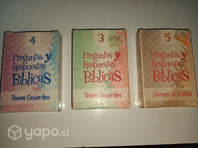 Juego de cartas bíblico