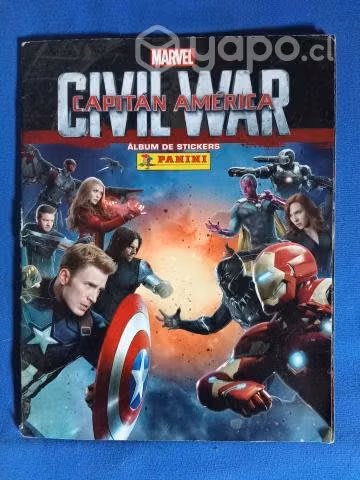 Albun CAPITAN AMERICA civil war PANINI