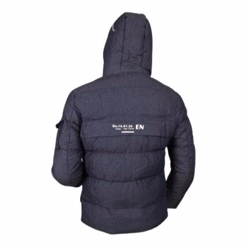Parka Azul Talla S Con Gorro y Chiporro Modelo 158