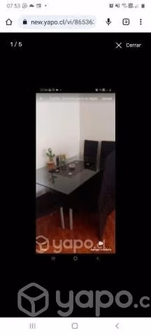 Pieza en depto arriendo