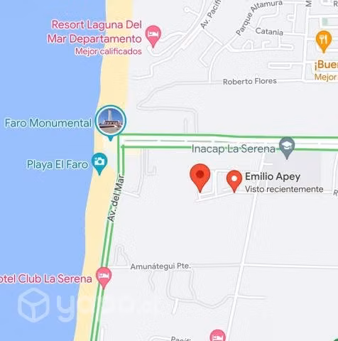 Dpto la serena por dia Enero y Febrero