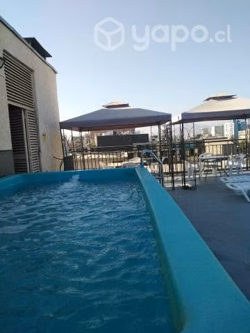 Departamento amoblado Santiago Centro M.Republica
