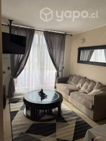 Se arrienda hermoso departamento con vista al mar