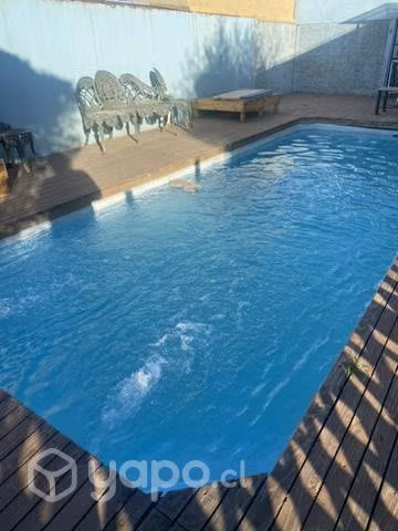 Quincho asado arriendo piscina 7x3. Diario