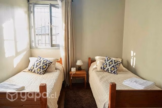 Habitaciones económicas Santiago barrio Italia