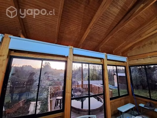 Se vende terreno en Hualqui con quincho y tinaja