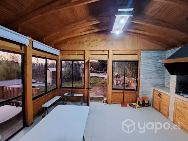 Se vende terreno en Hualqui con quincho y tinaja