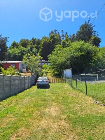 Se vende terreno en Hualqui con quincho y tinaja