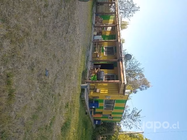 Vendo terreno con casa